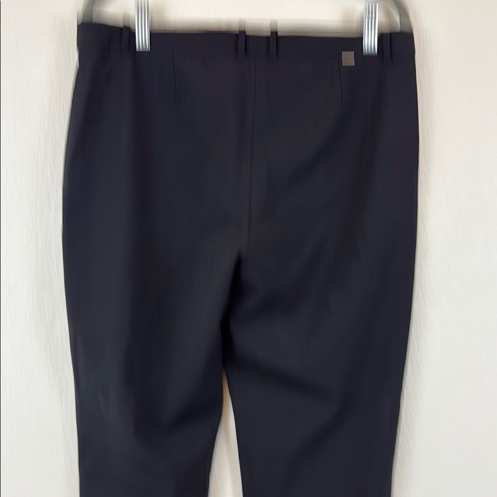 Hugo Boss Tiluna Wool Cropped Sleek Black Trousers Size 6 - Picture 8 of 15